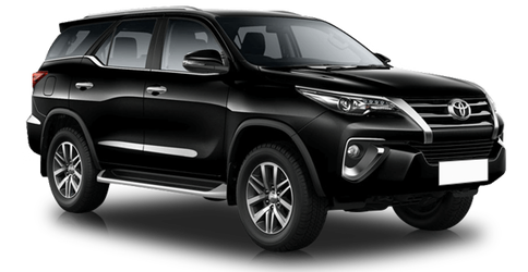 Toyota Fortuner 2019 Черный, металлик