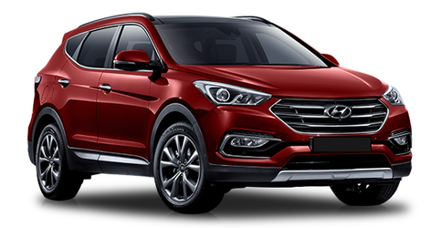 Hyundai Santa Fe III Рестайлинг Red Merlot