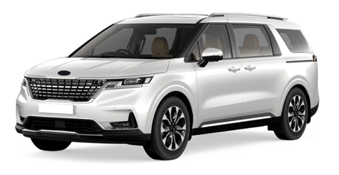 Kia Carnival Snow White Pearl