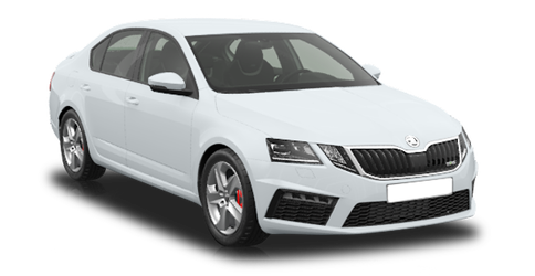 Skoda Octavia RS Moon White